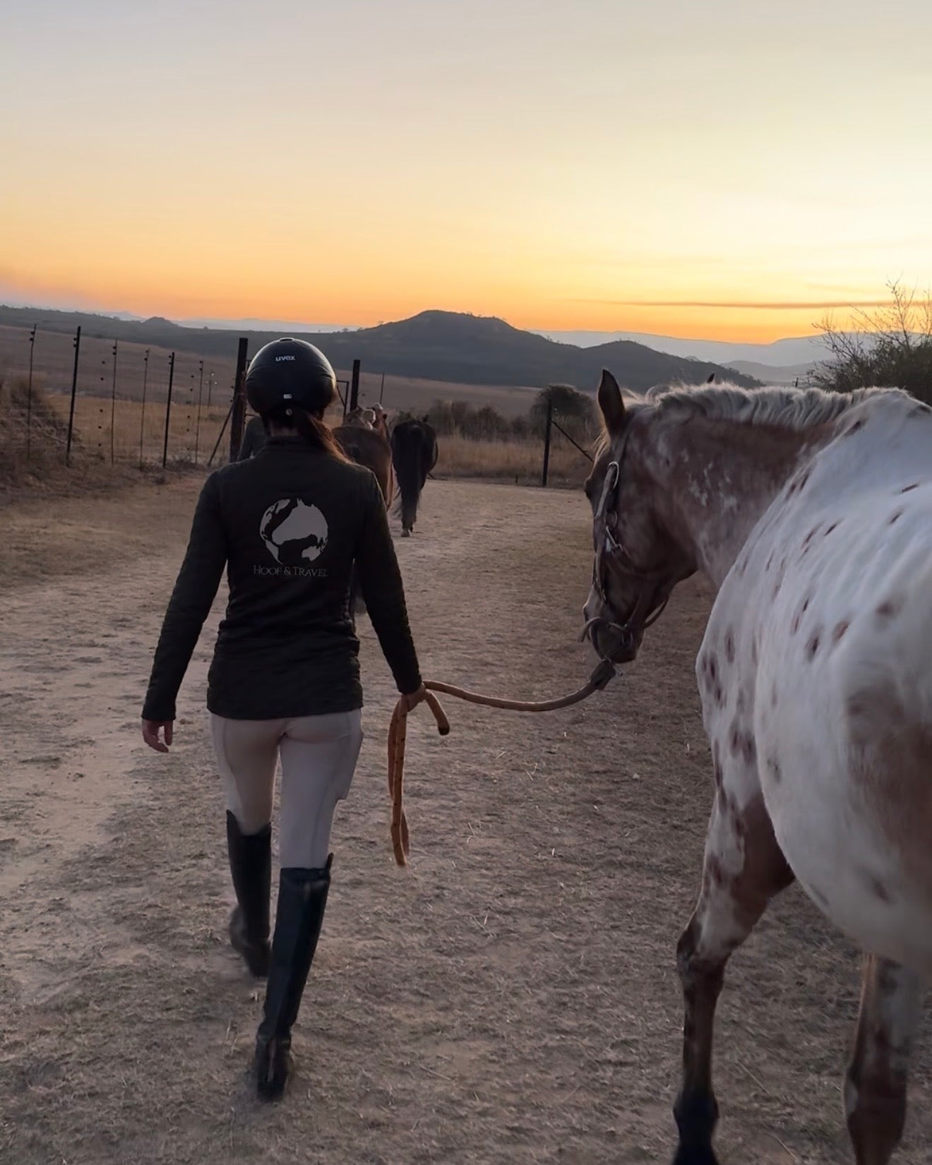 leichte Reitjacke in Forest Green | Hoof & Travel