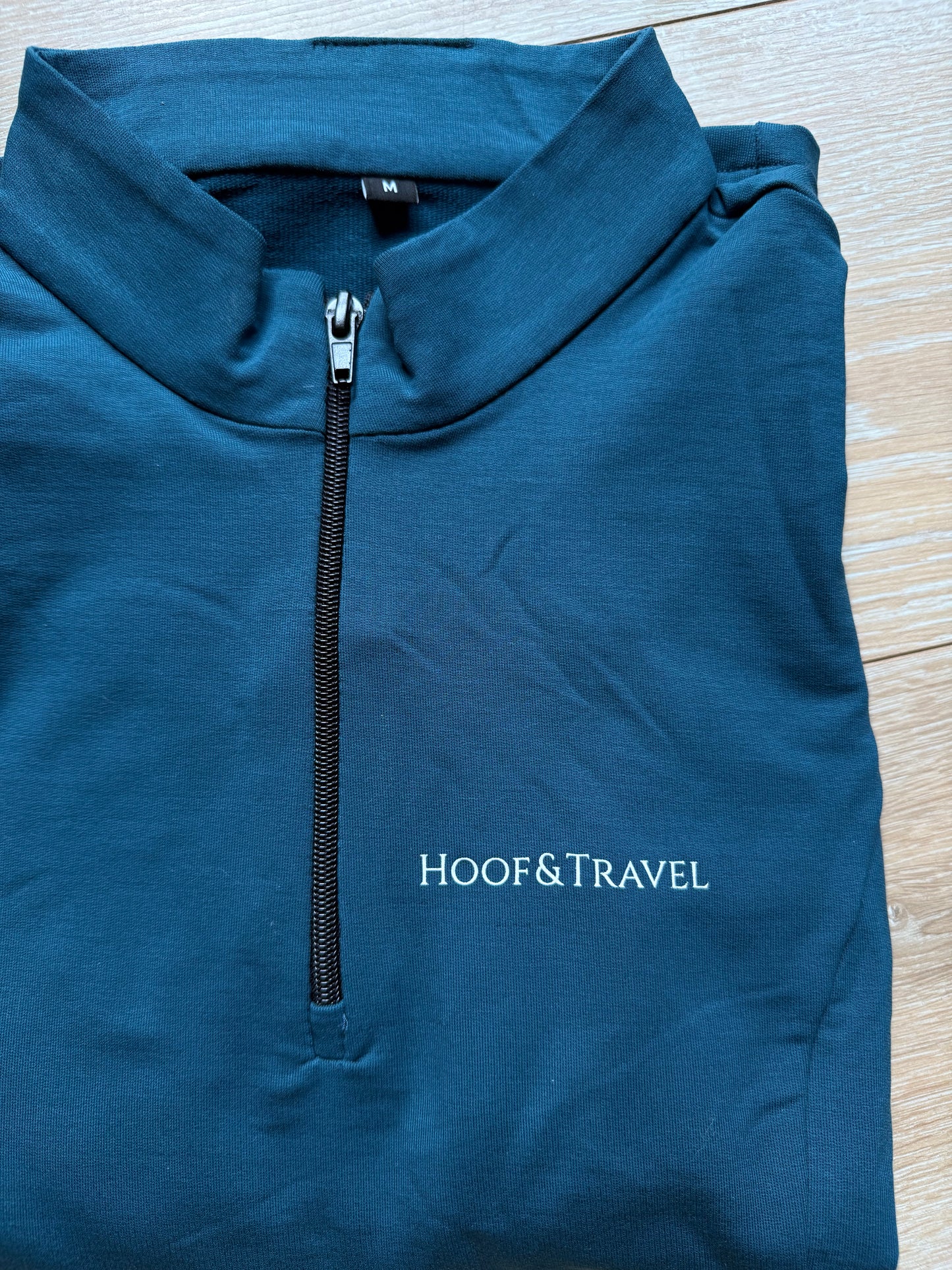 Glücksfunktionsshirt für Marmeladenglasmomente in Petrol B-Ware | Hoof & Travel
