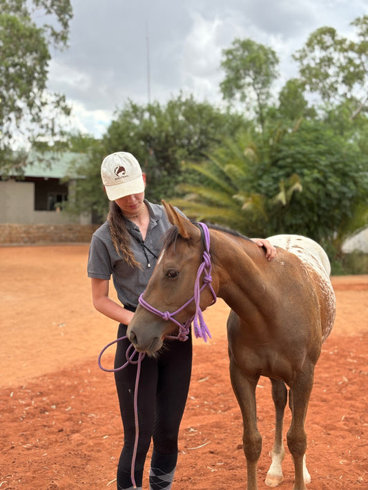Beige Cap | Hoof & Travel